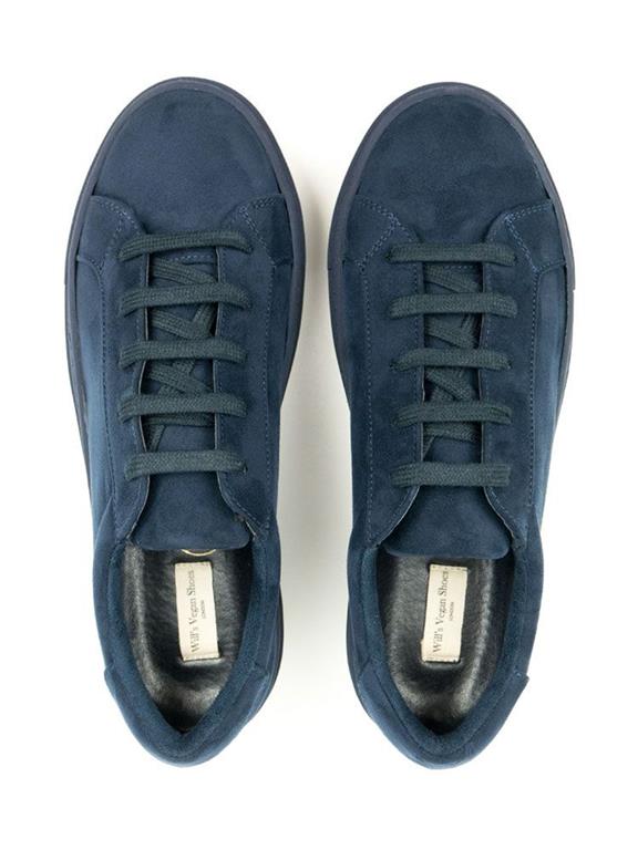 Sneakers Vegan Suede Dark Blue 6