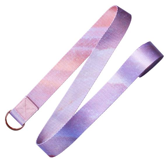 Yoga Belt Pink Crystal 3