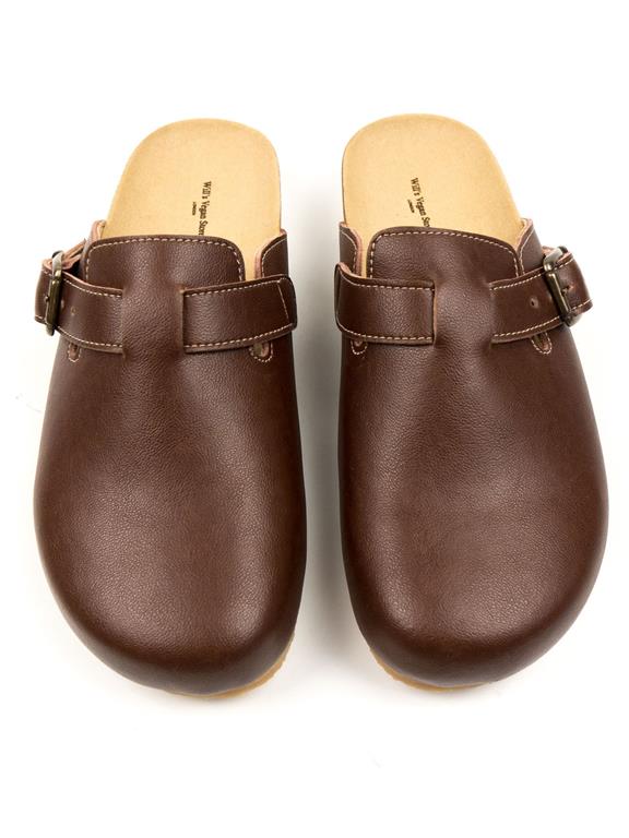 Slippers Clog Donkerbruin 4