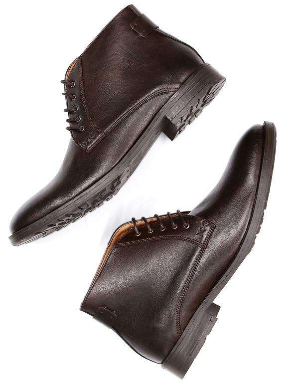 Boots Chukka Dark Brown 1