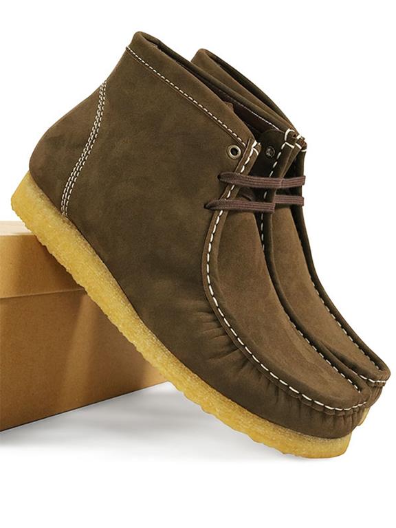 Moccasin Boots Donkerbruin 3