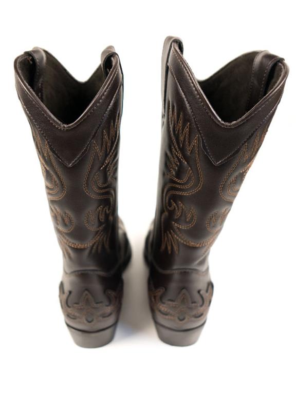 Western Boots Men Dark Brown 5