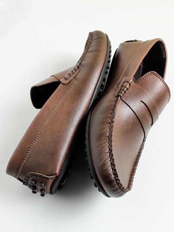 Penny Driving Loafers Brown 5
