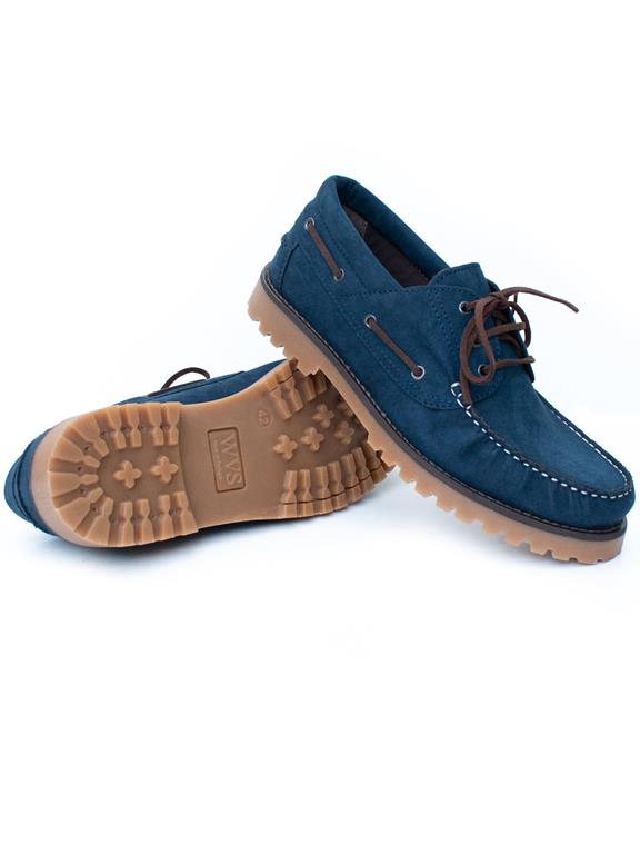 Deck Shoes Dark Blue from Shop Like You Give a Damn