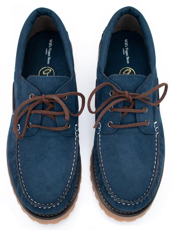 Deck Shoes Dark Blue from Shop Like You Give a Damn