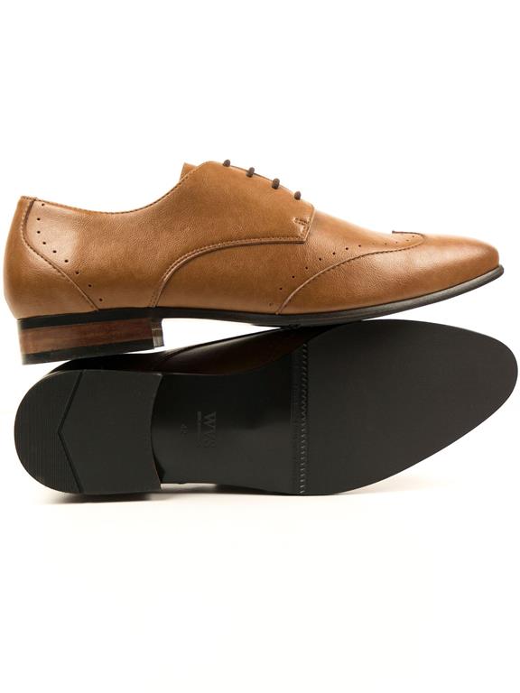 Brogues Slim Sole Lichtbruin from Shop Like You Give a Damn