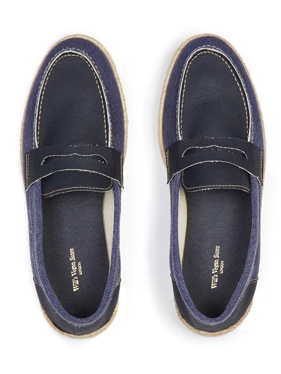 Penny Loafers Dark Blue 6