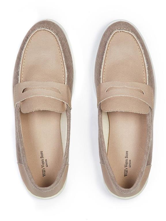 Penny Loafers Beige 6