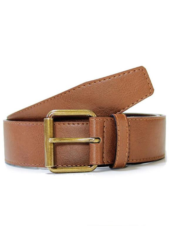 Riem 4 Cm Jeans Bruin from Shop Like You Give a Damn