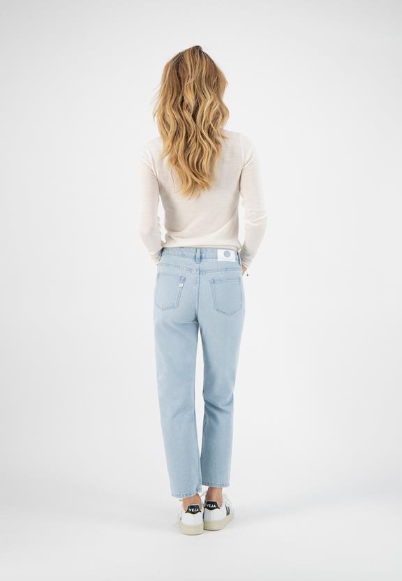 Jeans Cropped Mimi Hellblau 3