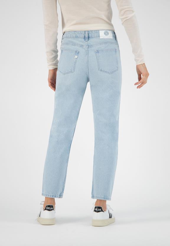 Jeans Cropped Mimi Hellblau 4