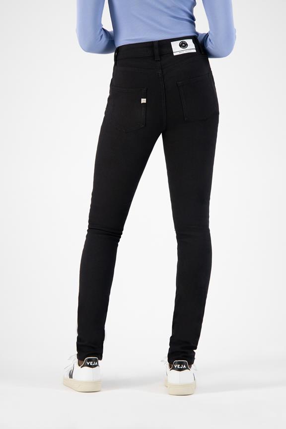 Jeans Skinny Hazen Dip Zwart 4