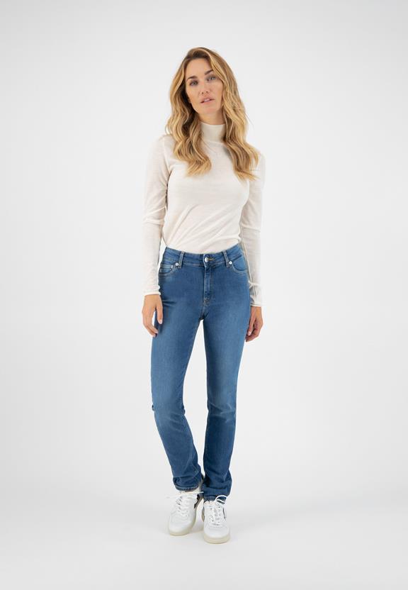 Jeans Regular Schwanenblau 1