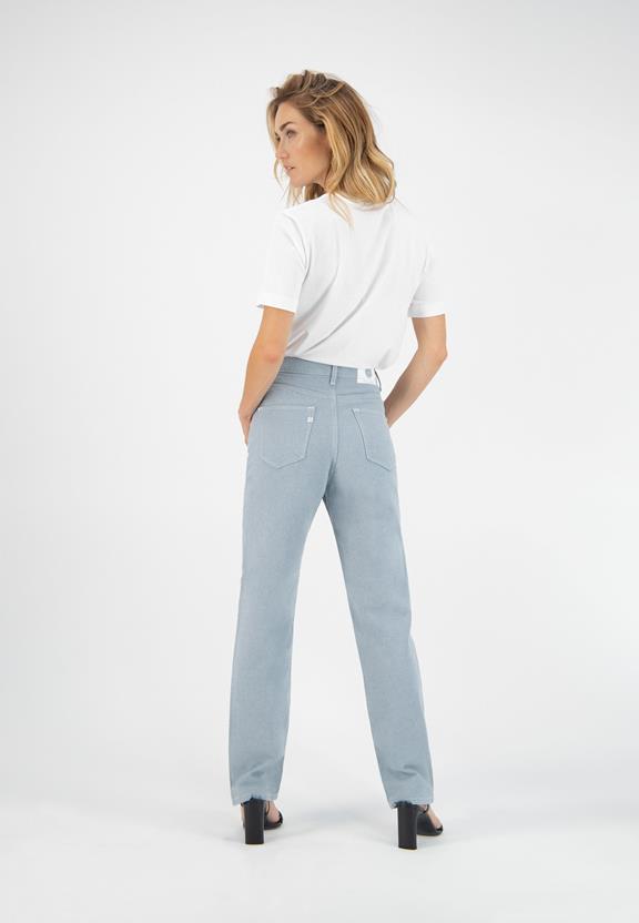 Jeans Relax Rose Undyed Light Blue 4