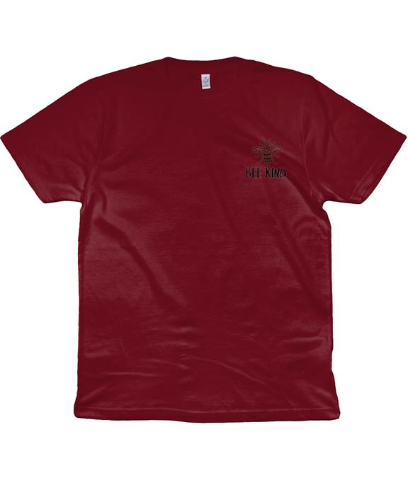 T-Shirt Bee Kind Dark Red 1