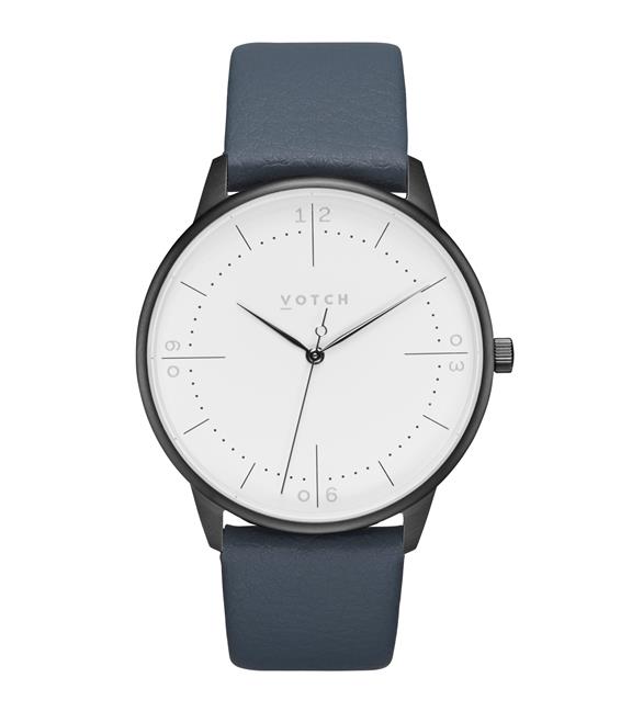 Horloge Aalto Zwart & Donkerblauw 4
