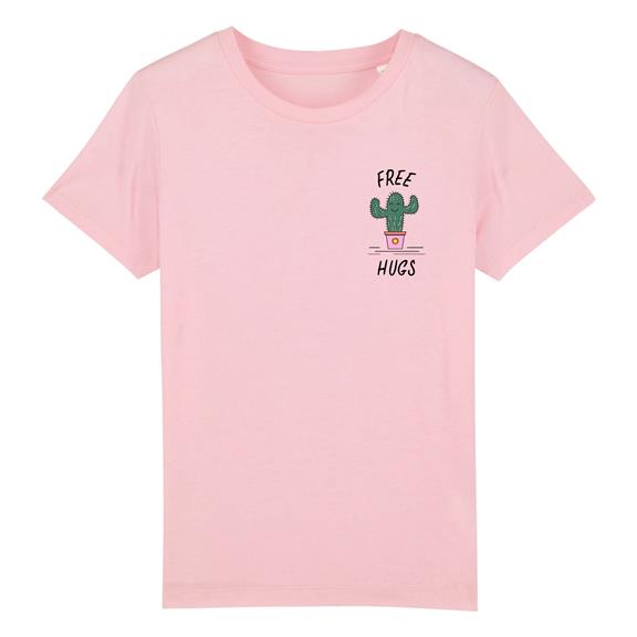 T-Shirt Free Hug - Rosa 2