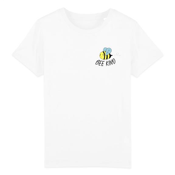 T-Shirt Biene Kind Weiß 1