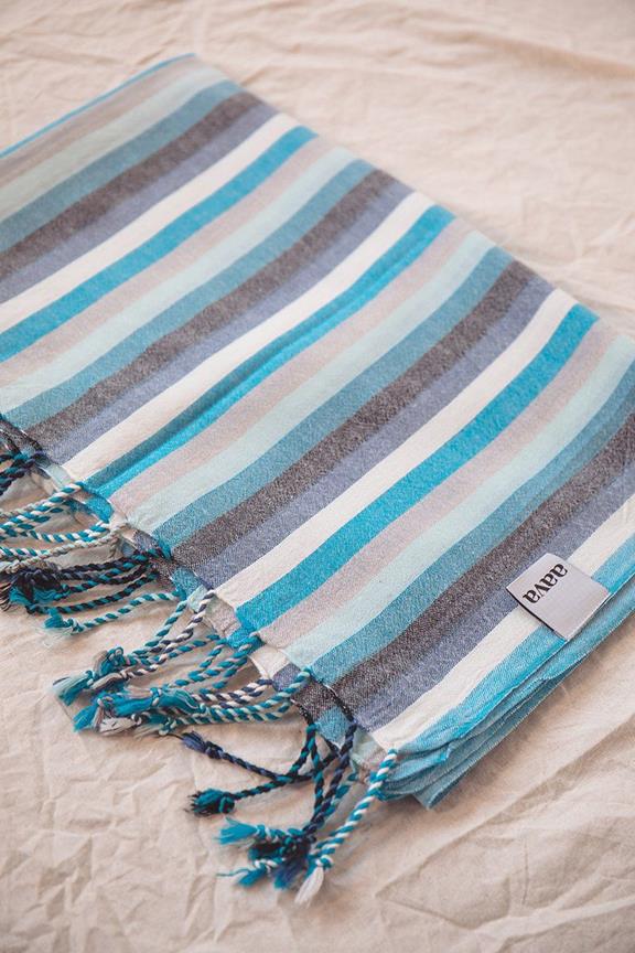 Beach Towel Milo 50 Shades Blue 2