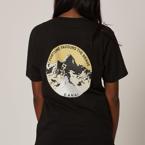 T-Shirt Mountain Zwart 4