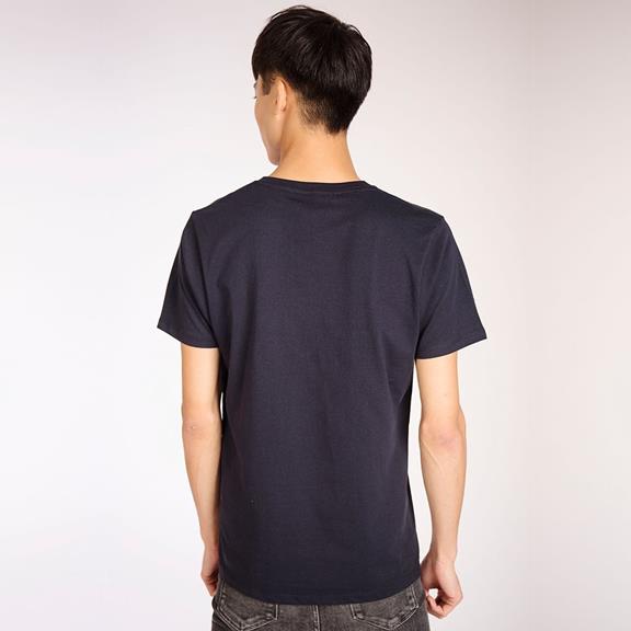 T-Shirt Oversized Marineblauw 3