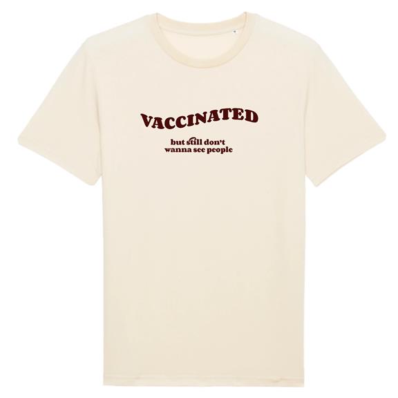 T-Shirt Vaccinated Beige 1