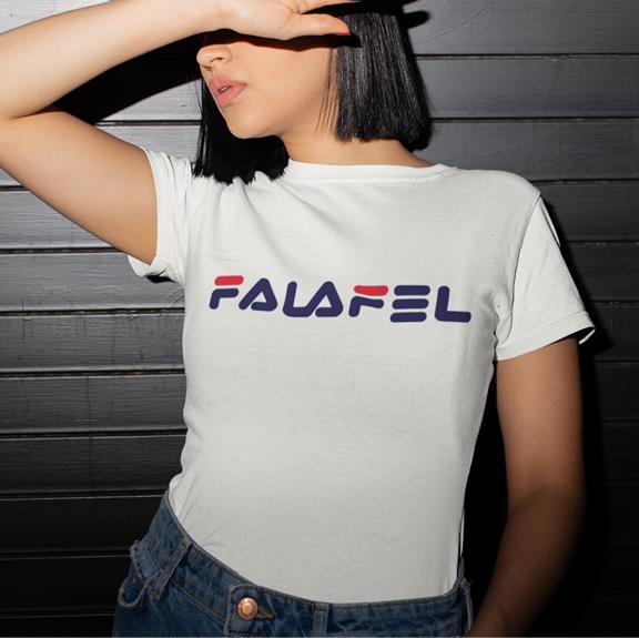 T-Shirt Falafel Wit 2