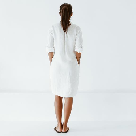Blouse Dress White 3