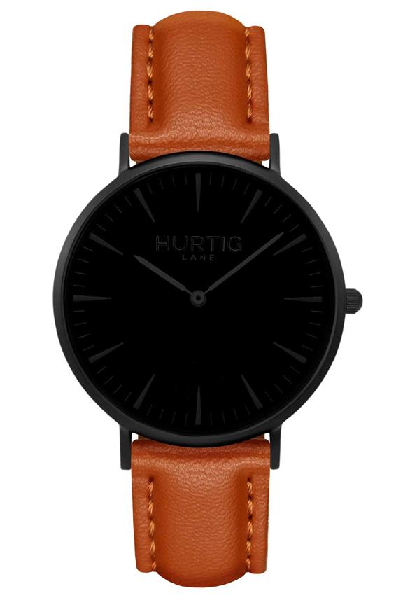 Mykonos Watch All Black & Brown from Shop Like You Give a Damn