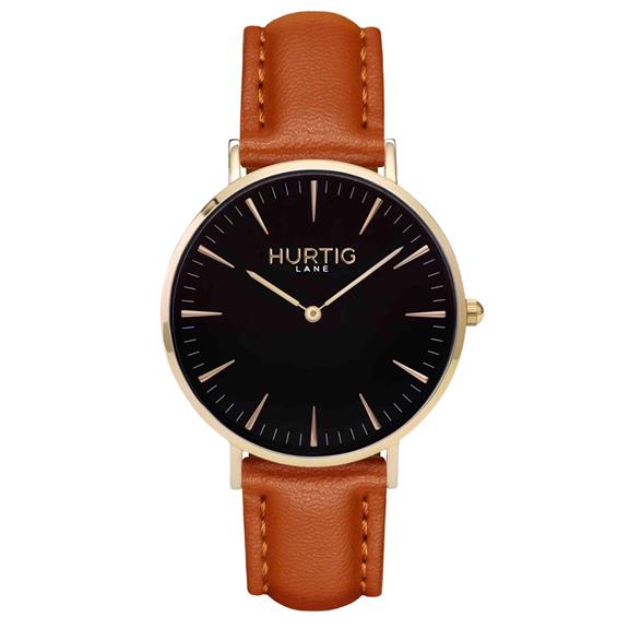 Mykonos Watch Gold, Black & Brown from Shop Like You Give a Damn