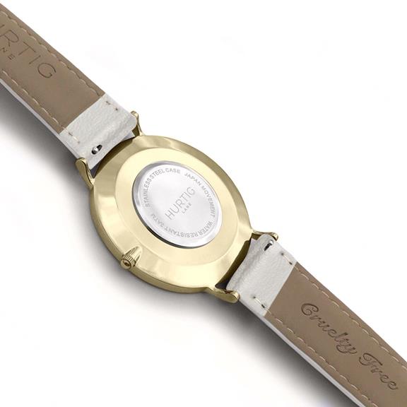 Mykonos Horloge Goud, Zwart & Cloud from Shop Like You Give a Damn