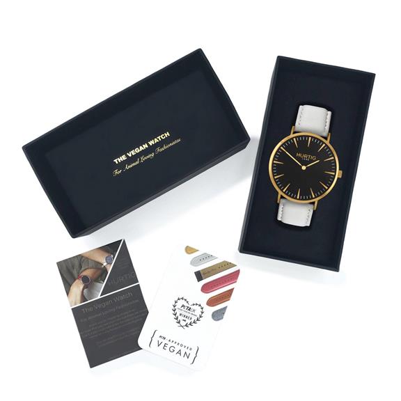 Mykonos Horloge Goud, Zwart & Cloud from Shop Like You Give a Damn