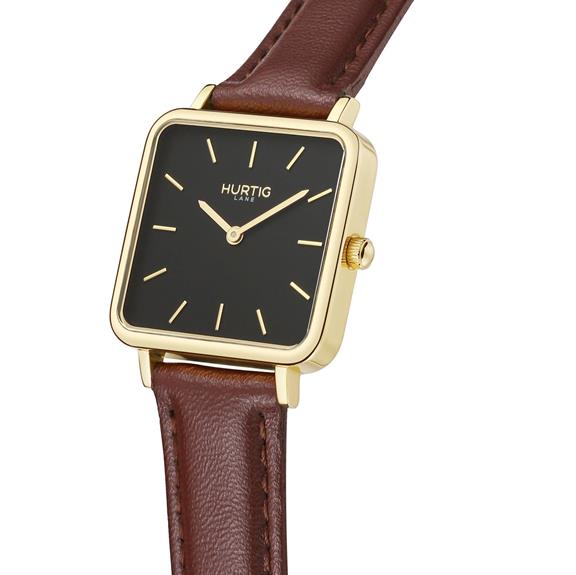 Watch NeliÃ¶ Square Gold Black & Chestnut from Shop Like You Give a Damn