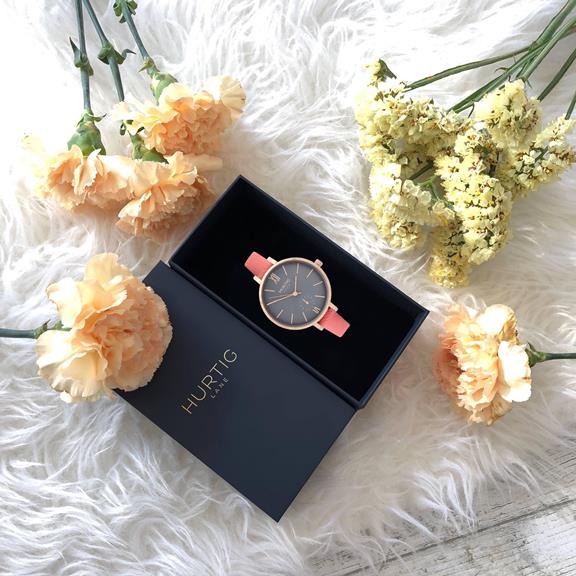 Watch Amalfi Petite Rose Gold Gray & Coral from Shop Like You Give a Damn