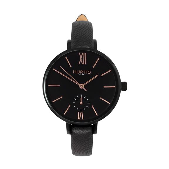 Horloge Amalfi Petite Zwart Zwart & Zilver 12
