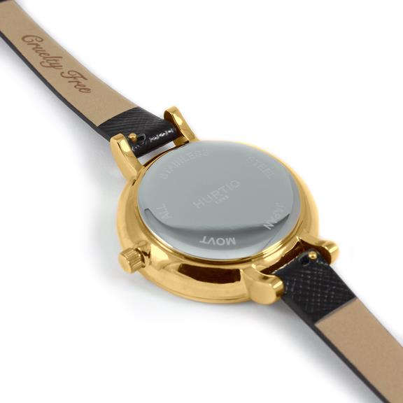 Horloge Amalfi Petite Goud Grijs & Zwart 3