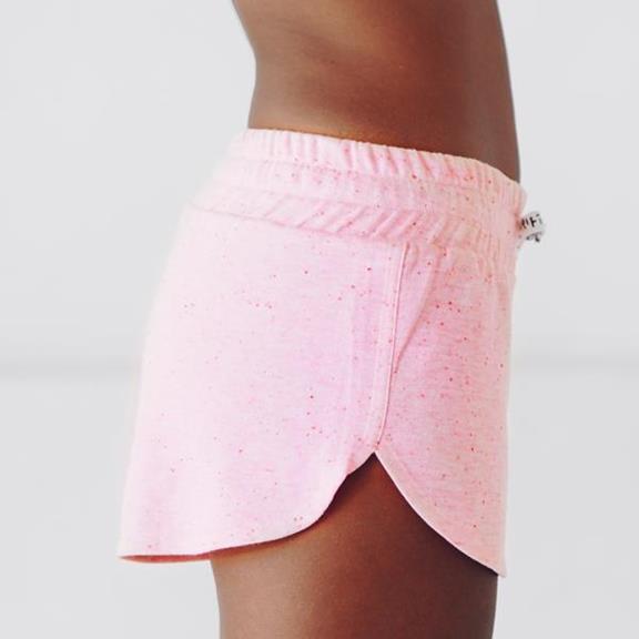Sweat Shorts Neppy Melange Pink 2