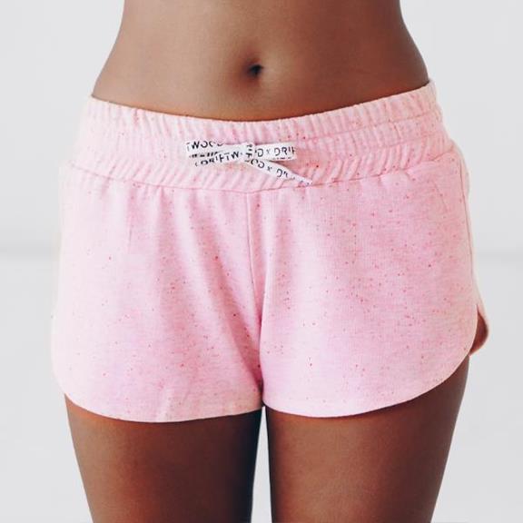 Sweat Shorts Neppy Melange Pink 3