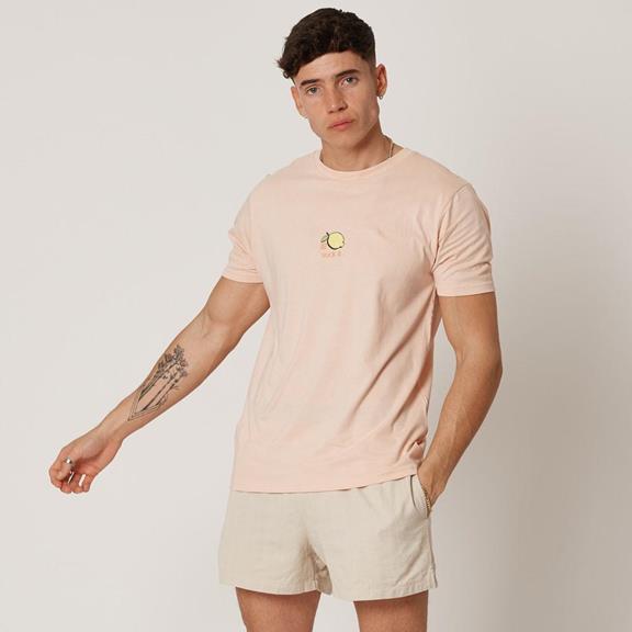 T-Shirt Suck It Lemon Pink 5