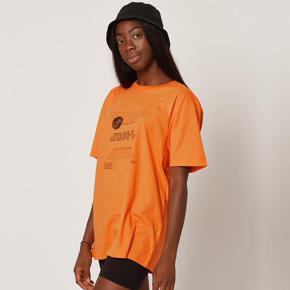T-Shirt Minds Of Men Orange 4