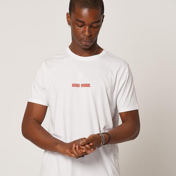 T-Shirt Uno Mas White 4