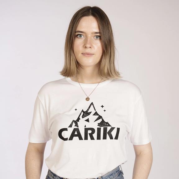 T-Shirt Cariki Mountain Wit 3