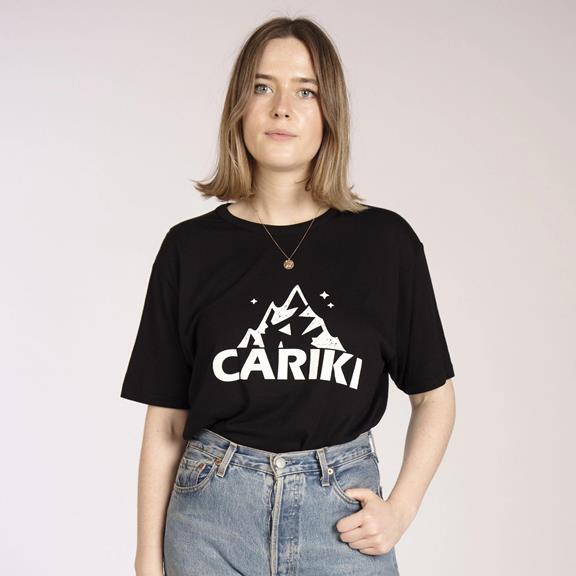 T-Shirt Cariki Mountain Zwart 2