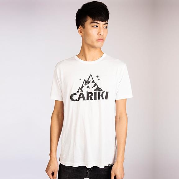 T-Shirt Cariki Mountain Wit 2
