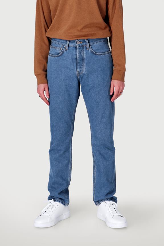Jeans Straight Cloudless Blauw 4