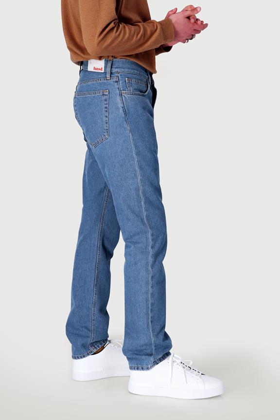 Jeans Straight Cloudless Blauw 5