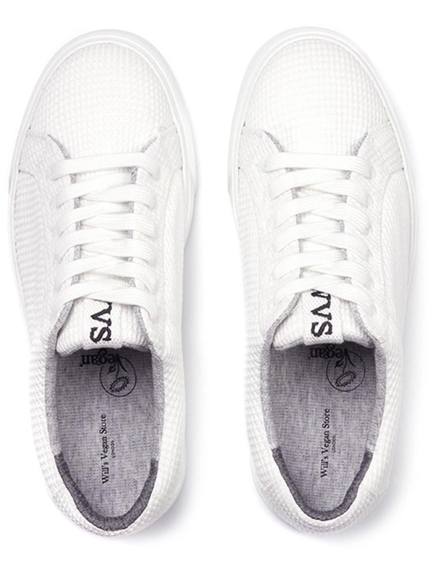 Sneakers Ldn Biodegradable White Knit from Shop Like You Give a Damn
