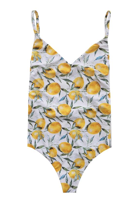 Swimsuit We The Free Print Lemon 2