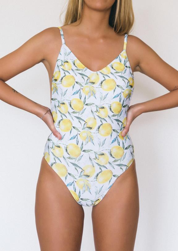 Swimsuit We The Free Print Lemon 3