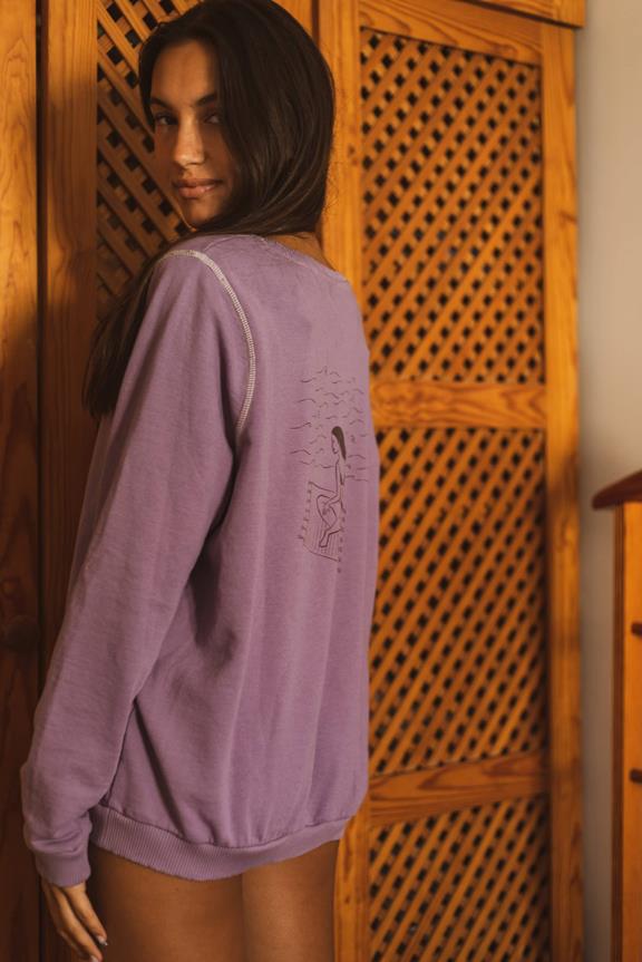 Sweatshirt Ocean Child Purple 3